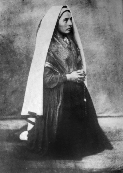Saint Bernadette Soubirous by P. Bernadou